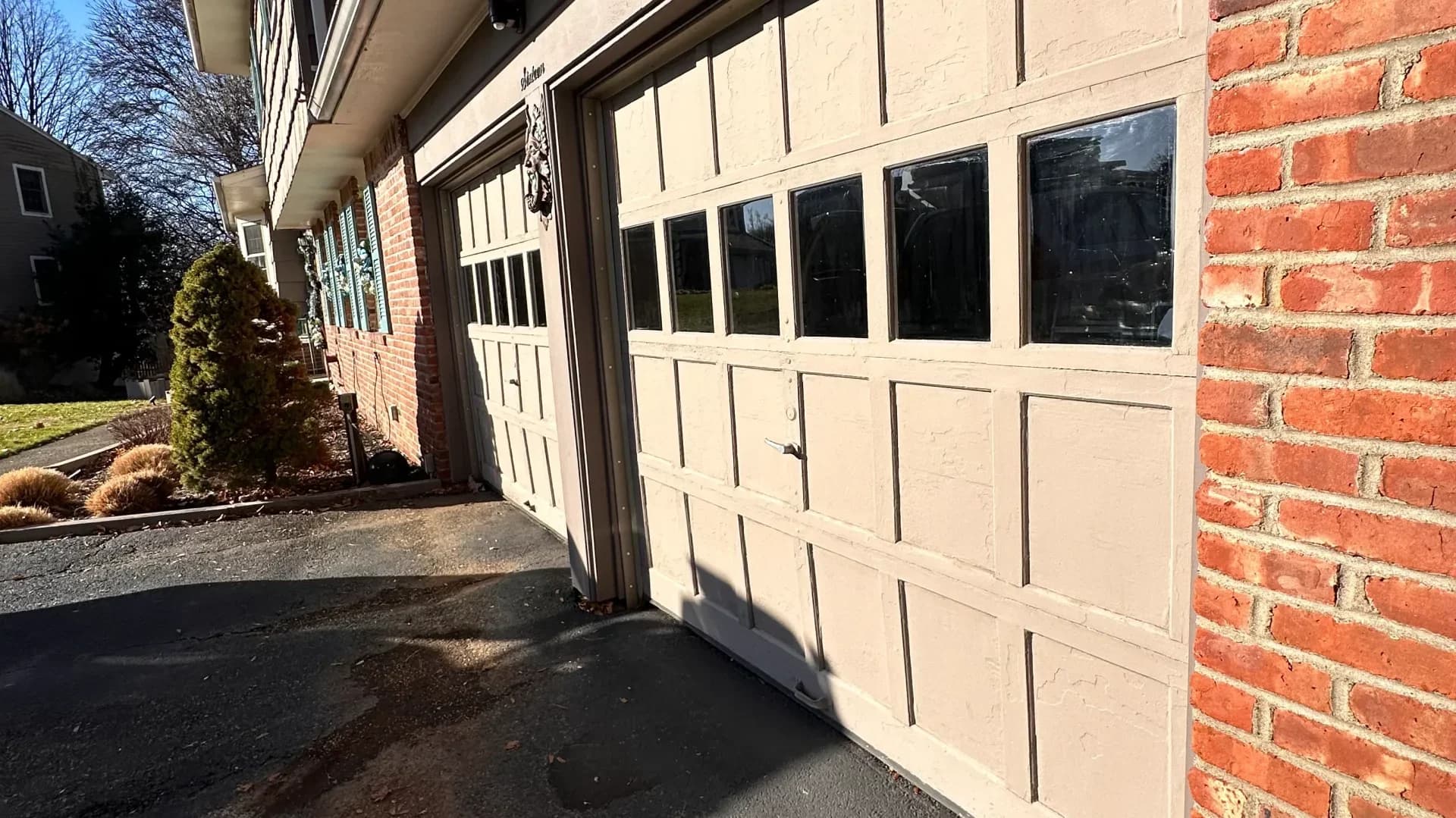 Garage door installation completed in Arizona